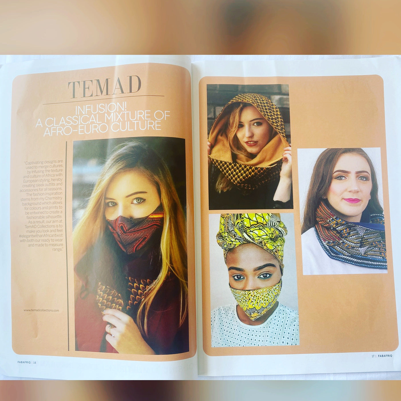 temad in Fabafriq magazine