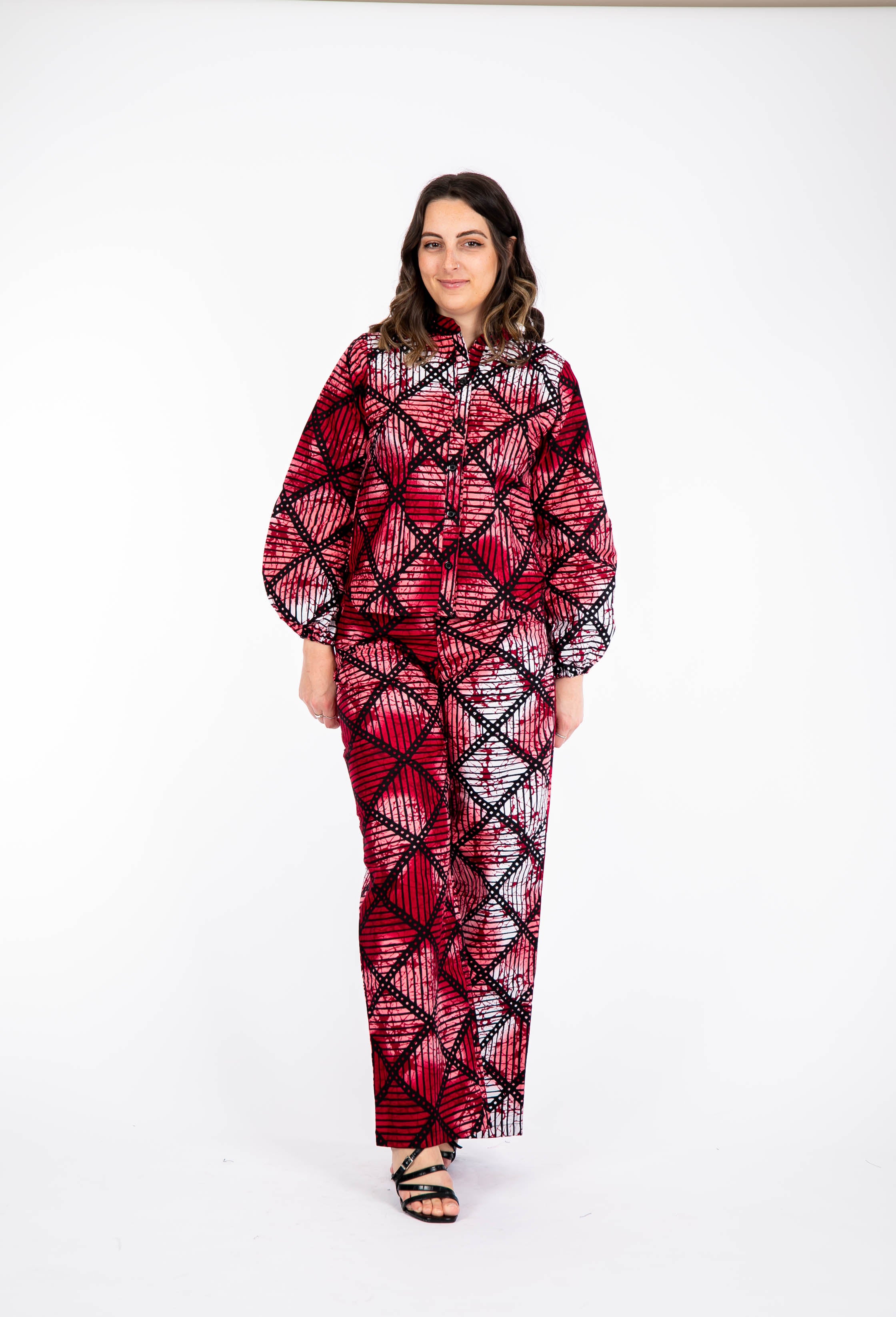 Temad collections african print ankara kimono palazzo, Stylish African print bottoms and tops, African print Ankara fabric, African trousers, African palazzo , African pants , African print casual palazzo , African trousers for ladies, African flared trousers, Ankara palazzo, Ankara trousers, Ankara pants, latest Ankara palazzo, african palazzo and tops, stylish african trousers, red palazzo