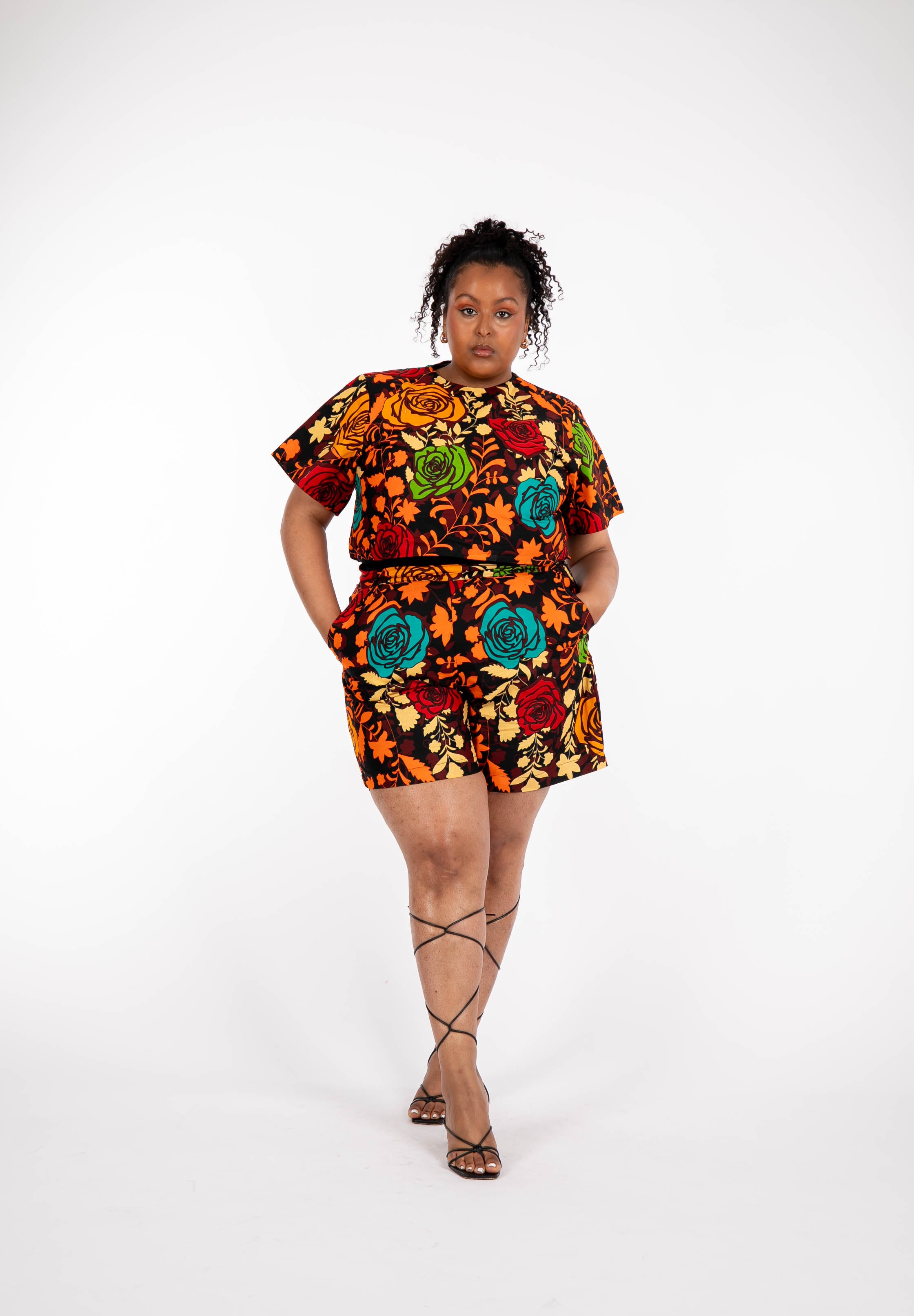 Temad collections Bombon african print ankara shorts and top, Stylish African print bottoms and tops, African print Ankara fabric, African shorts, African shorts , African shorts , African print casual palazzo , African shorts for ladies, African flared trousers, Ankara shorts, Ankara top, Ankara crop top, latest Ankara shorts, african floral shorts and tops, stylish african shorts, african crop top matching shorts