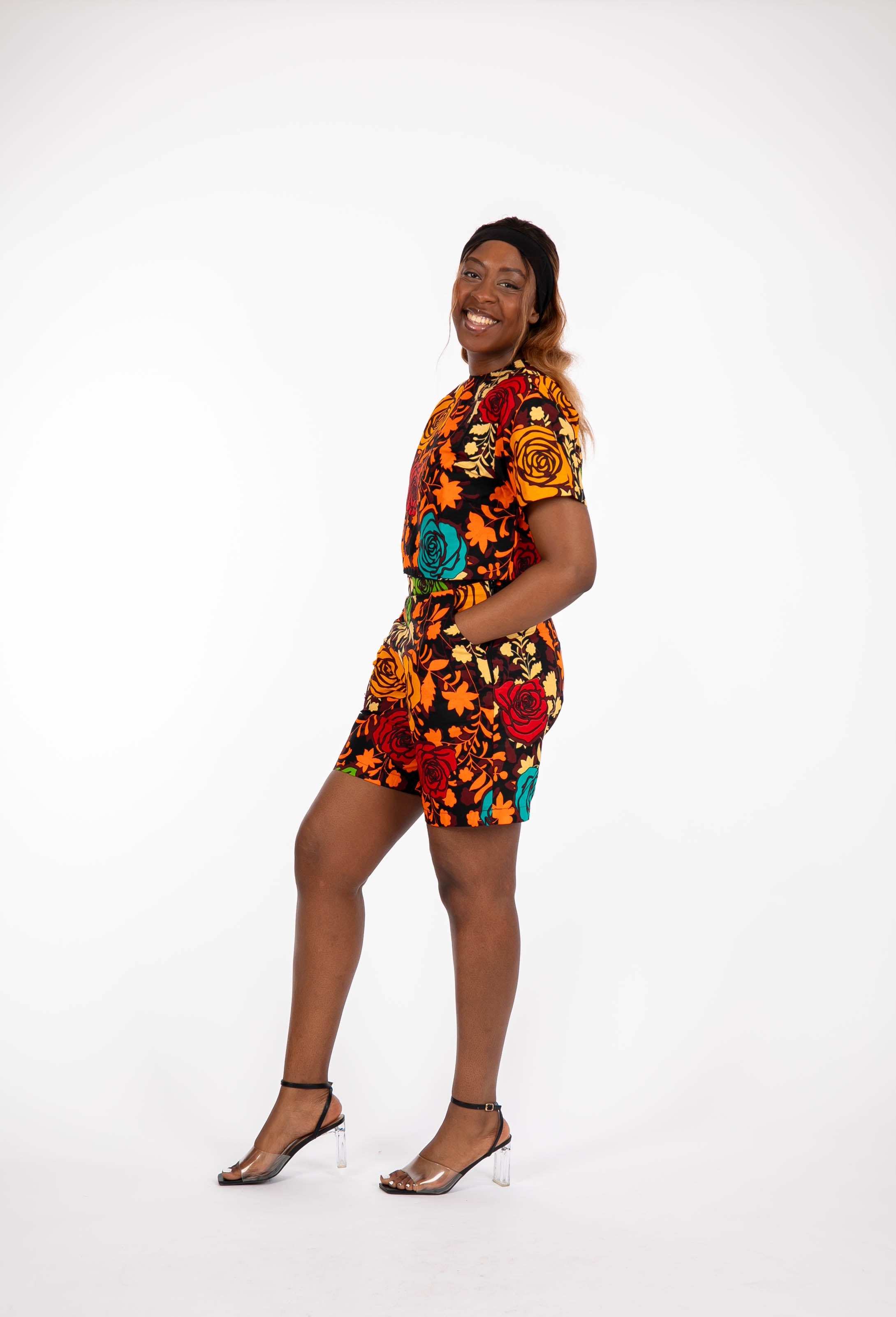 Temad collections Bombon african print ankara shorts and top, Stylish African print bottoms and tops, African print Ankara fabric, African shorts, African crop top , African crop top , African print casual palazzo , African crop top for ladies, African flared trousers, Ankara crop top, Ankara top, Ankara crop top, latest Ankara shorts, african floral shorts and tops, stylish african shorts, african crop top matching shorts