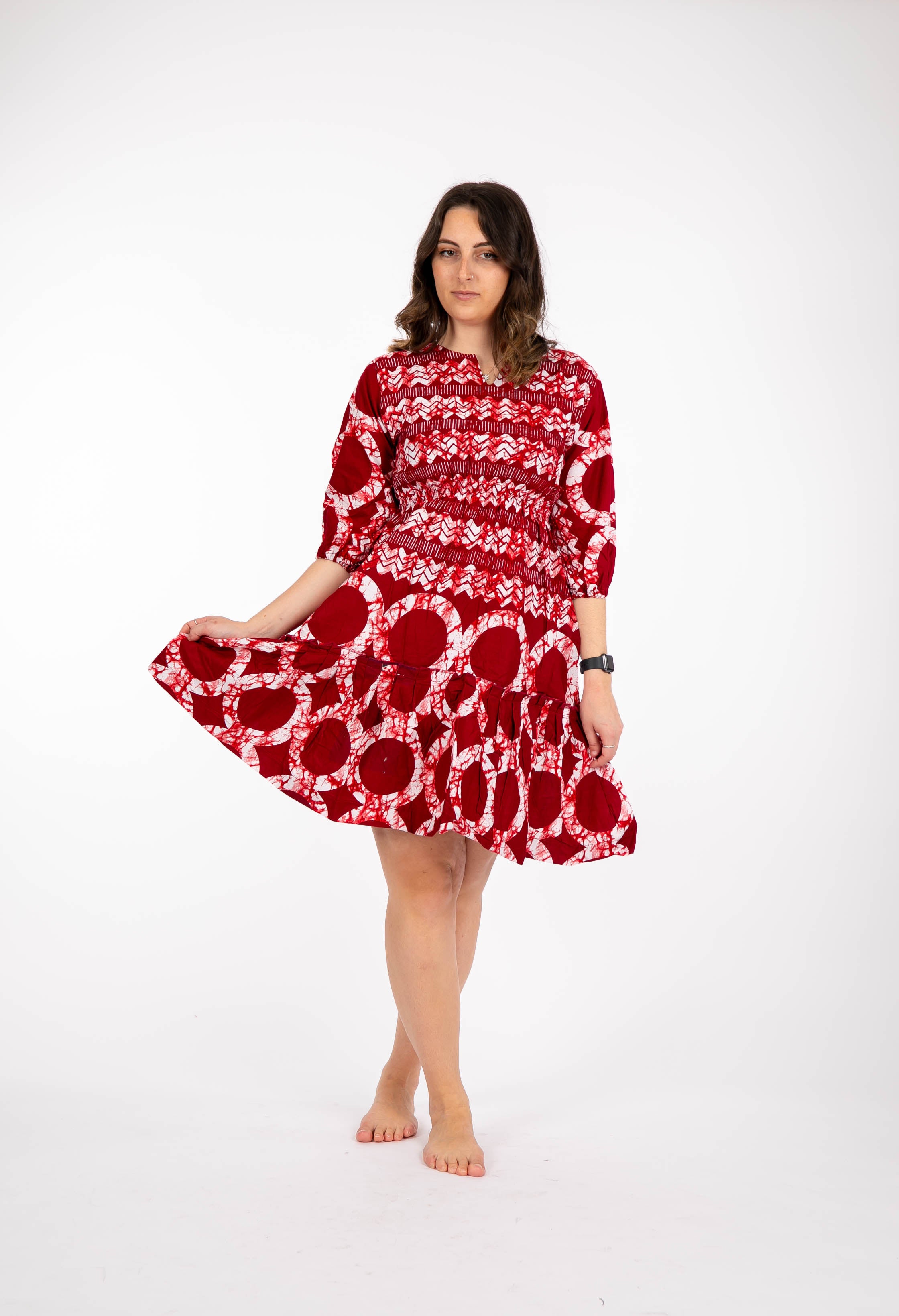 Temad collections Perla african print ankara midi dress,Stylish African print dresses, Modern African dresses, Ankara dress for ladies, Latest Ankara dresses, ankara dresses Uk, Ankara dresses styles, stylish Ankara dresses, beautiful African dresses, African Ankara dresses for ladies, African dresses styles, Ankara midi dresses, Ankara short dresses, African puff sleeves dress, African midi dress, African short dress, african print tie dye dress, tie dye blue dress, tie dye red dress, puff sleeve dress