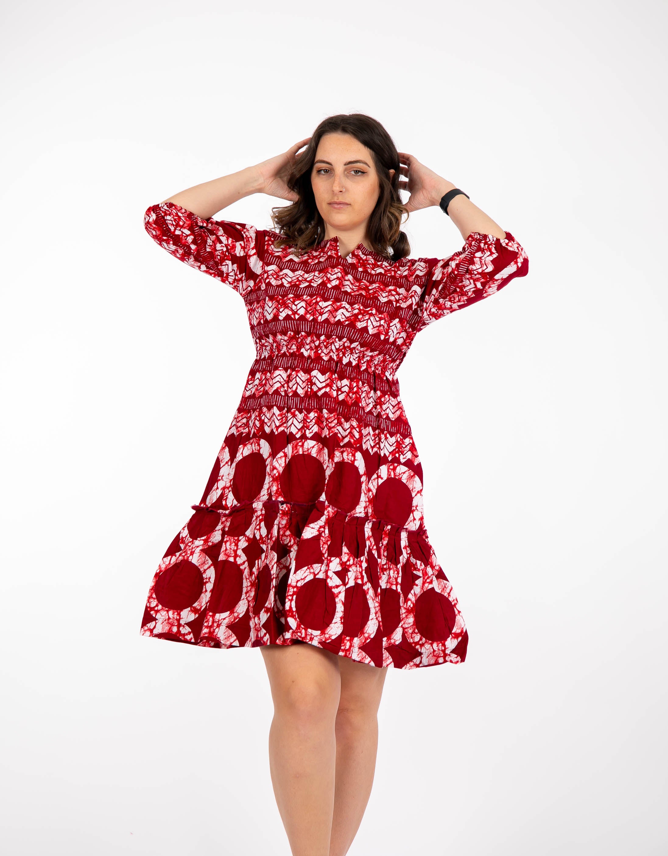 Temad collections Perla african print ankara midi dress,Stylish African print dresses, Modern African dresses, Ankara dress for ladies, Latest Ankara dresses, ankara dresses Uk, Ankara dresses styles, stylish Ankara dresses, beautiful African dresses, African Ankara dresses for ladies, African dresses styles, Ankara midi dresses, Ankara short dresses, African puff sleeves dress, African midi dress, African short dress, african print tie dye dress, tie dye blue dress, tie dye red dress, puff sleeve dress