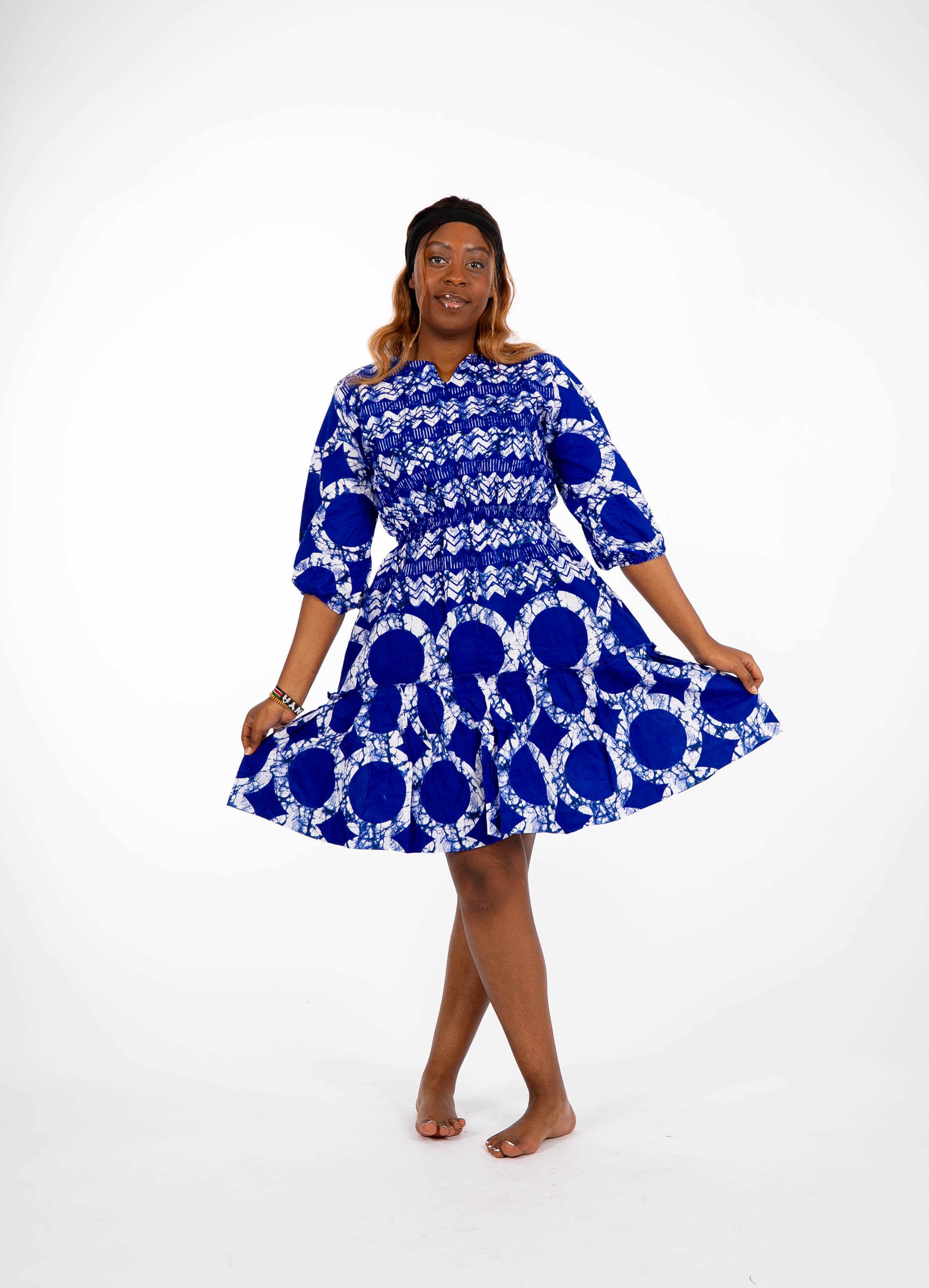 Temad collections  Perla african print ankara midi dress,Stylish African print dresses, Modern African dresses, Ankara dress for ladies, Latest Ankara dresses, ankara dresses Uk, Ankara dresses styles, stylish Ankara dresses, beautiful African dresses, African Ankara dresses for ladies, African dresses styles, Ankara midi dresses, Ankara short dresses, African puff sleeves dress, African midi dress, African short dress, african print tie dye dress, tie dye blue dress, tie dye red dress, puff sleeve dress