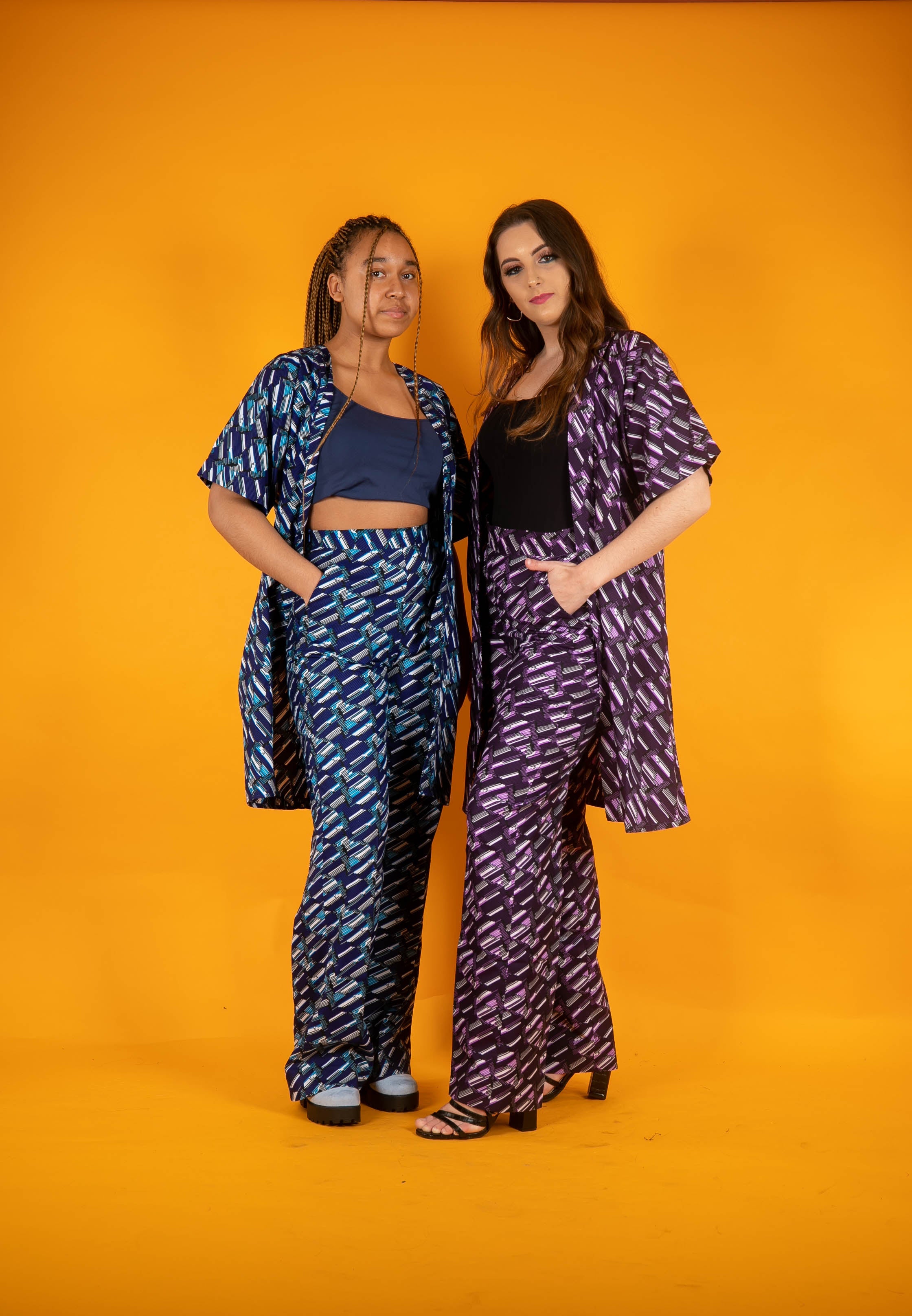 temad collection african print ankara kimono palazzo, Stylish African print bottoms and tops, African print Ankara fabric, African trousers, African palazzo , African pants , African print casual palazzo , African trousers for ladies, African flared trousers, Ankara palazzo, Ankara trousers, Ankara pants, latest Ankara palazzo, african palazzo and tops 