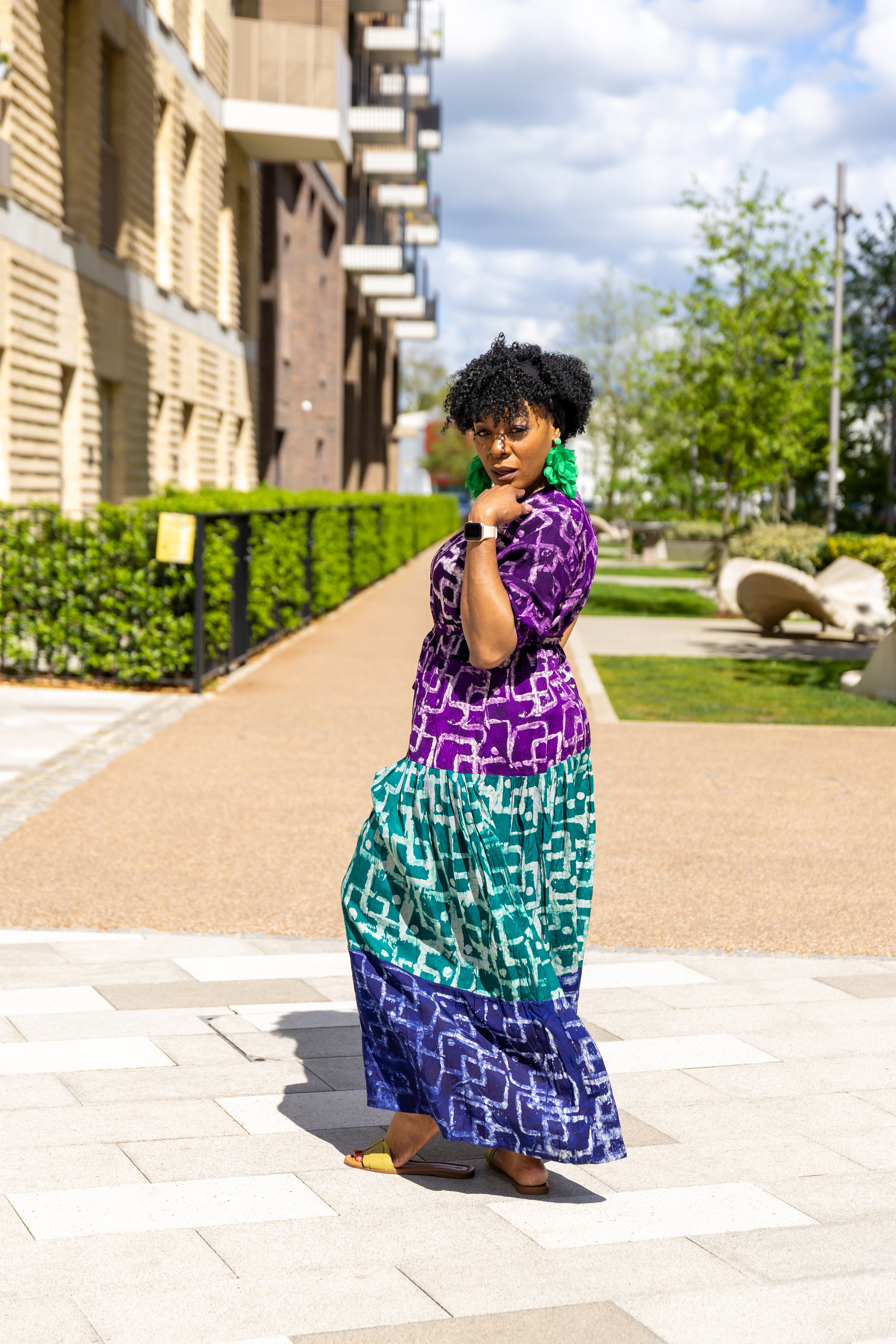 temad collections african print adire puff sleeves maxi a line dress, Stylish African print dresses, Modern African dresses, Ankara dress for ladies, Latest adire dresses, Long Ankara dresses, ankara dresses Uk. Adire dresses styles, stylish Ankara dresses, beautiful African dresses, African dresses styles, adire print, ankara maxi dresses, Ankara blue dresses, Ankara long dresses, African maxi dress, , African midi dress, African maxi dress, latest maxi dress, layered maxi dress
