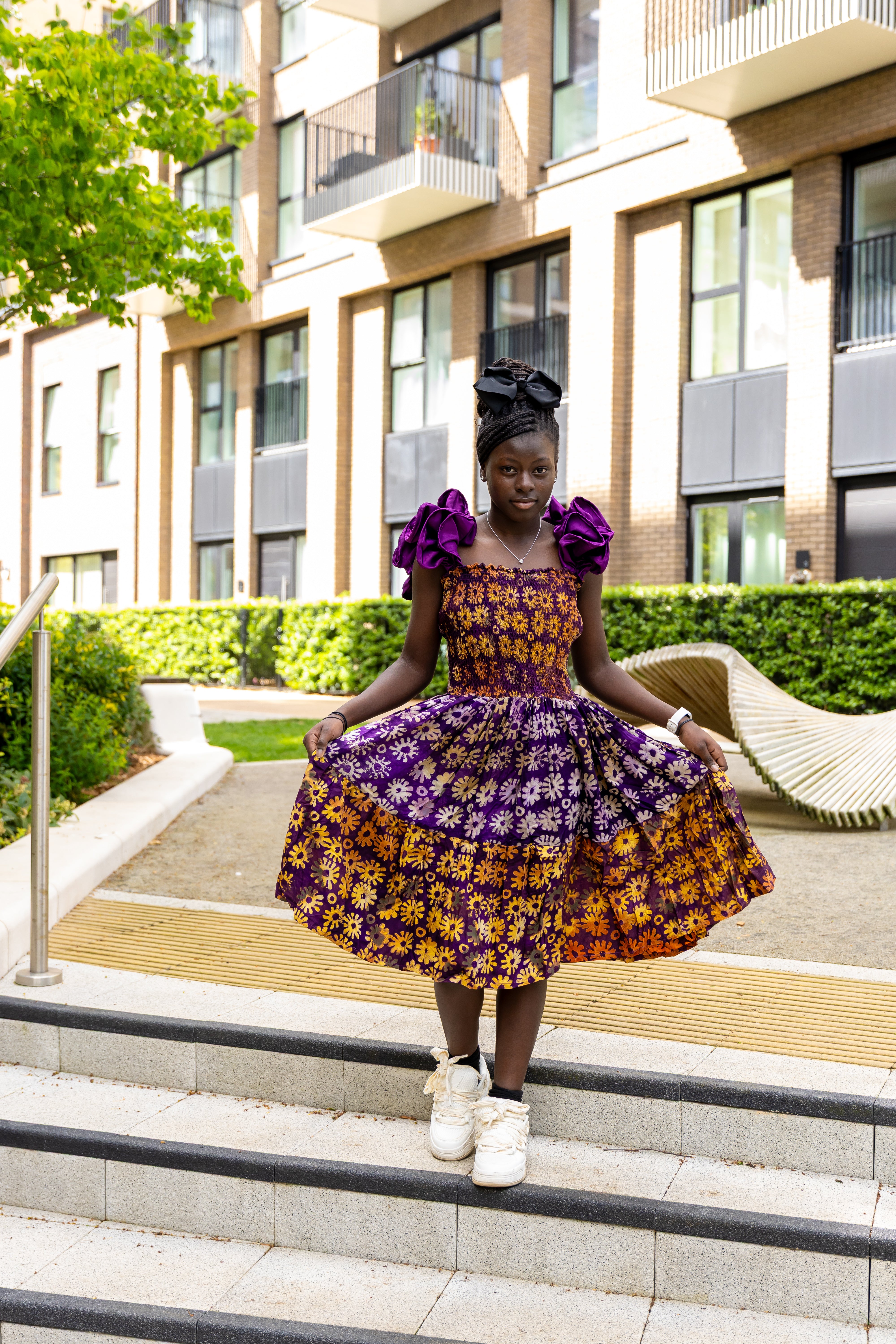 temad collections african print adire patches ruffle straps mini a line dress, Stylish African print dresses, Modern African dresses, Ankara dress for ladies, Latest adire dresses, short Ankara dresses, ankara dresses Uk. Adire dresses styles, stylish Ankara dresses, beautiful African dresses, African Ankara dresses for ladies, African dresses styles, adire print, ankara mini dresses,Ankara blue dresses, Ankara short dresses, African maxi dress, , African mini dress, , African short dress, latest africa