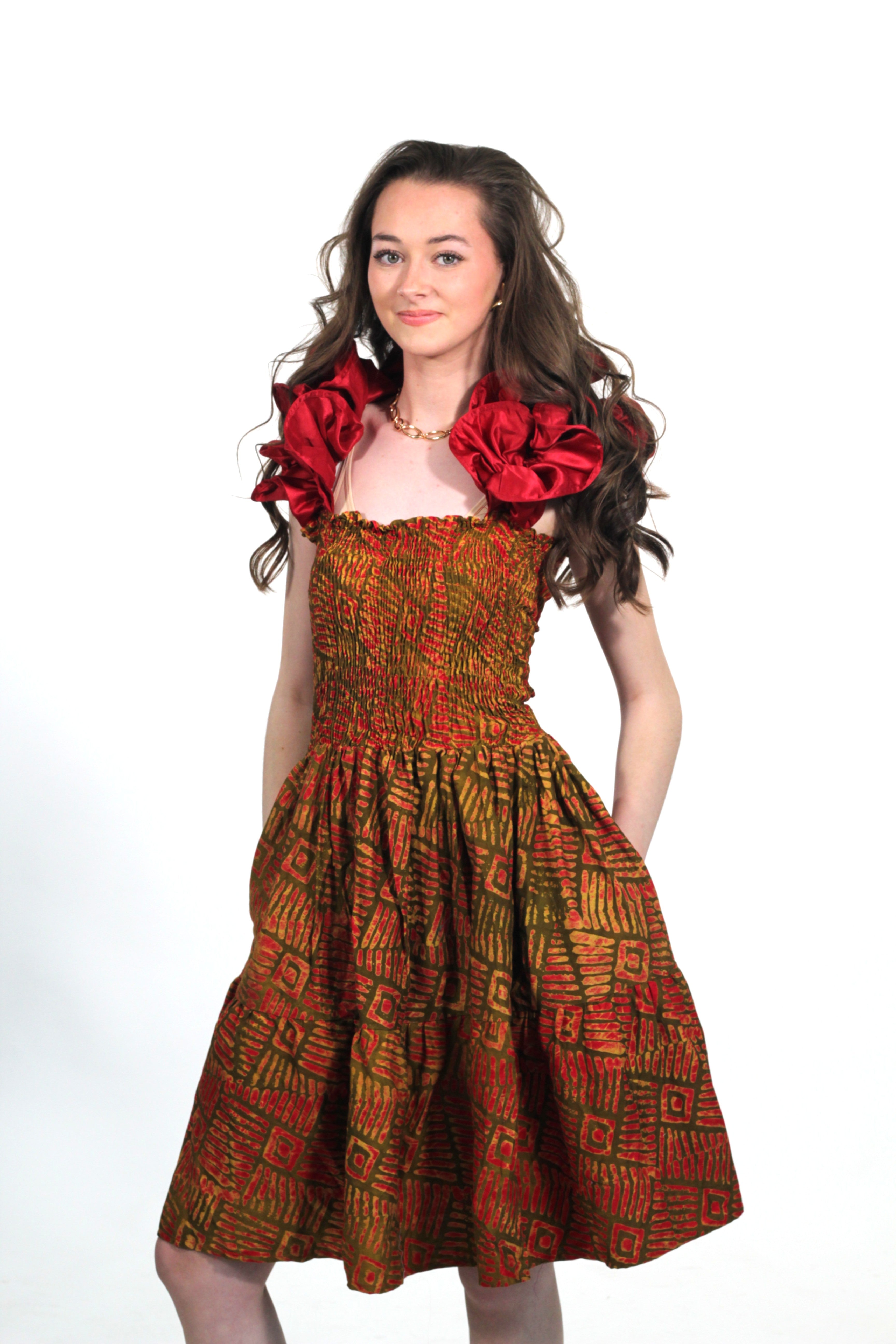 temad collections african print adire patches ruffle straps mini a line dress, Stylish African print dresses, Modern African dresses, Ankara dress for ladies, Latest adire dresses, short Ankara dresses, ankara dresses Uk. Adire dresses styles, stylish Ankara dresses, beautiful African dresses, African Ankara dresses for ladies, African dresses styles, adire print, ankara mini dresses,Ankara blue dresses, Ankara short dresses, African maxi dress, , African mini dress, , African short dress, latest africa