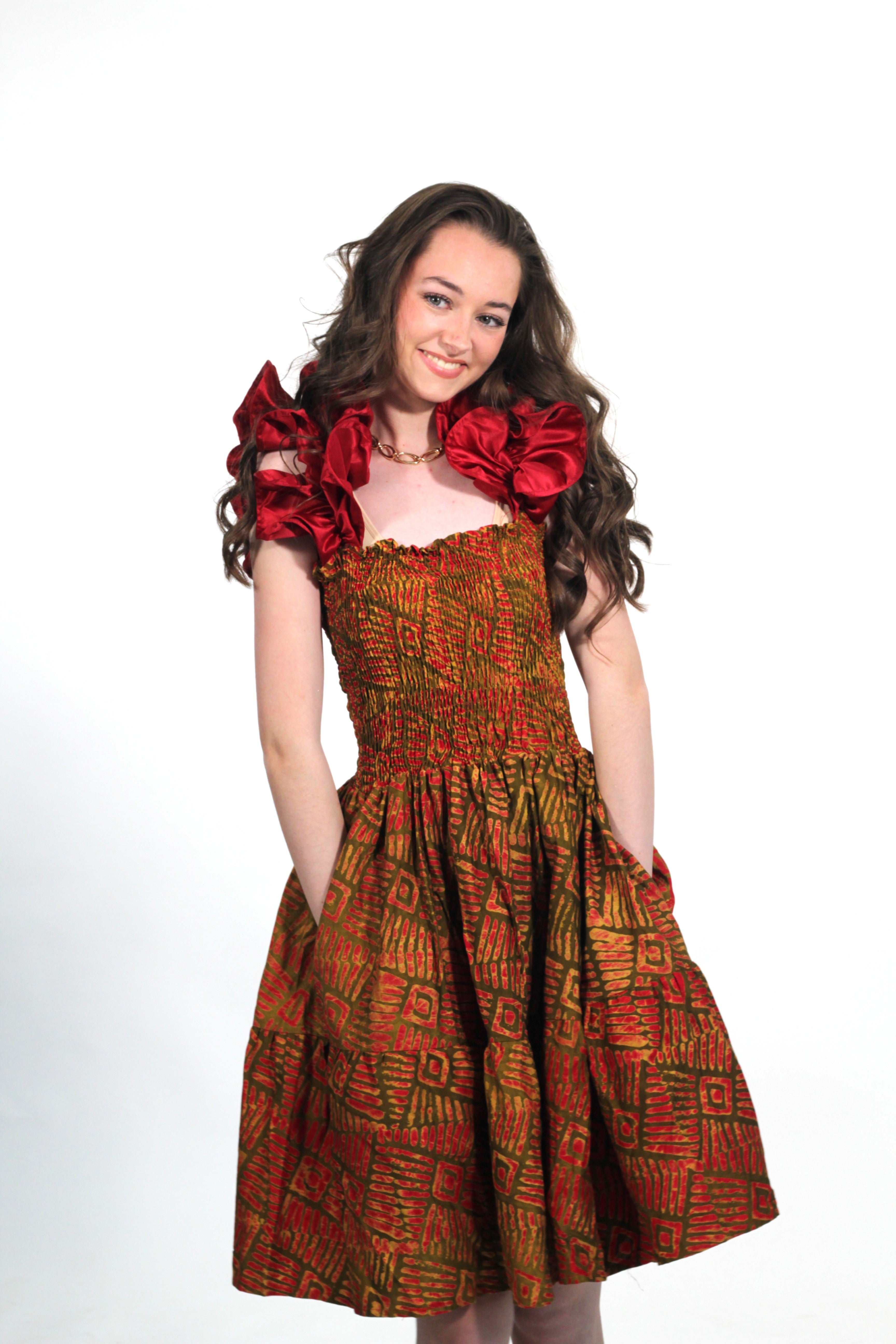 temad collections african print adire patches ruffle straps mini a line dress, Stylish African print dresses, Modern African dresses, Ankara dress for ladies, Latest adire dresses, short Ankara dresses, ankara dresses Uk. Adire dresses styles, stylish Ankara dresses, beautiful African dresses, African Ankara dresses for ladies, African dresses styles, adire print, ankara mini dresses,Ankara blue dresses, Ankara short dresses, African maxi dress, , African mini dress, , African short dress, latest africa