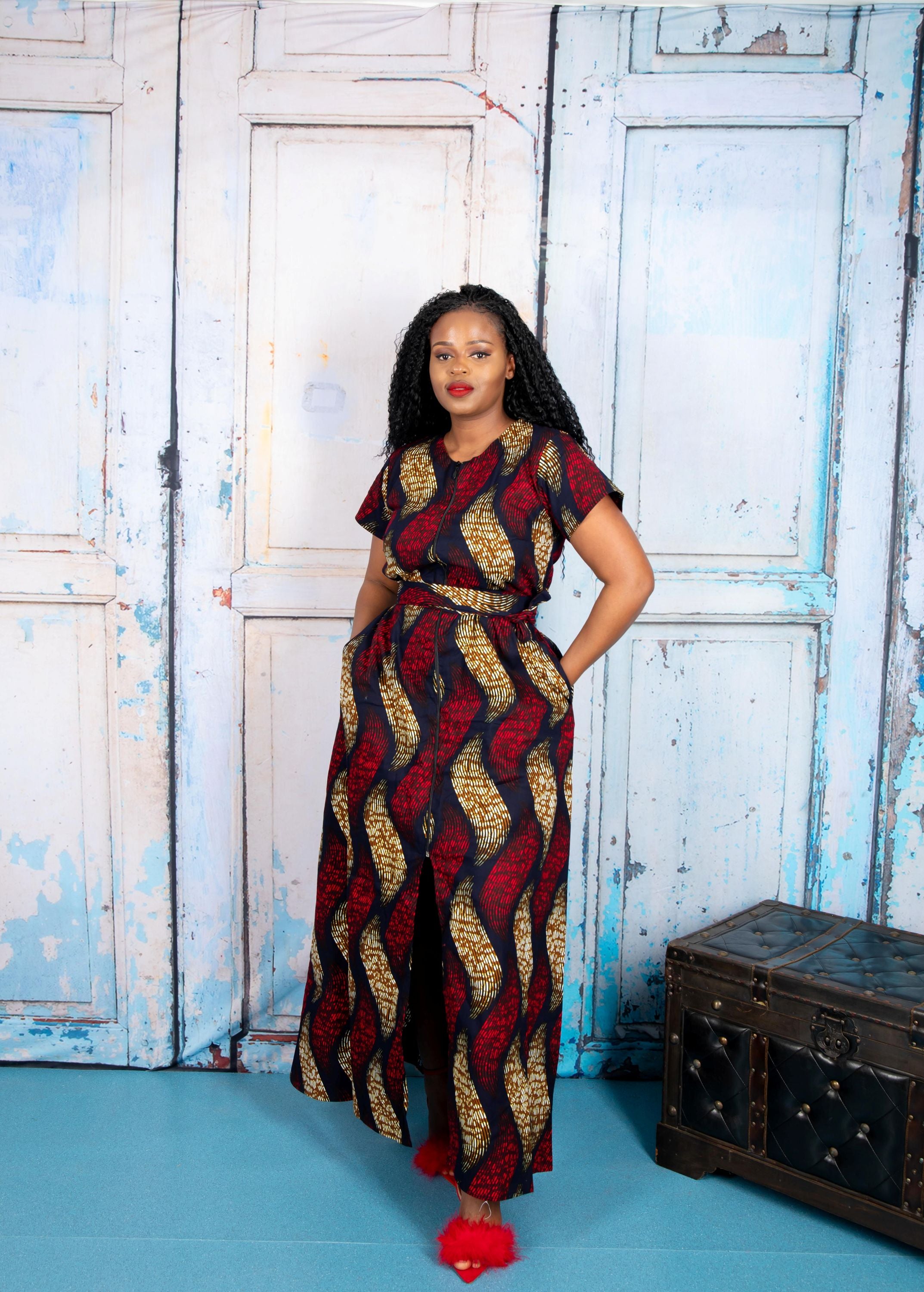 Temad collections african print ankara liquorice maxi dress, Stylish African print dresses, Modern African dresses, Ankara dress for ladies, Latest Ankara dresses, Long Ankara dresses, ankara dresses Uk, Ankara dresses styles, stylish Ankara dresses, beautiful African dresses, African Ankara dresses for ladies, African dresses styles, ankara print, ankara maxi dresses,Ankara midi dresses, Ankara long dresses, African short sleeves dress, African maxi dress, African long dress, front zip dress,