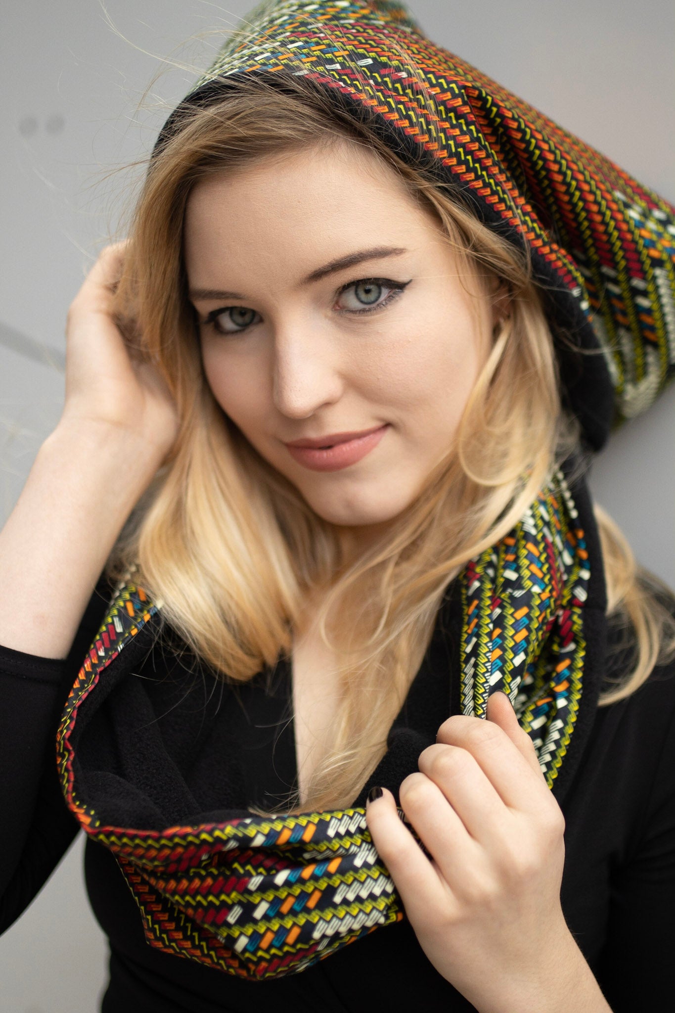 TemAD African print Ankara infinity snood 