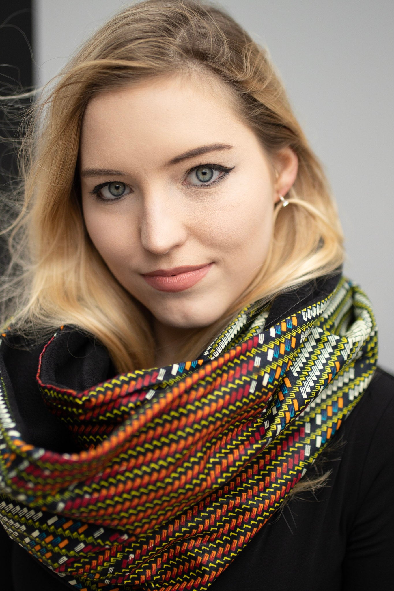 TemAD African print Ankara infinity snood