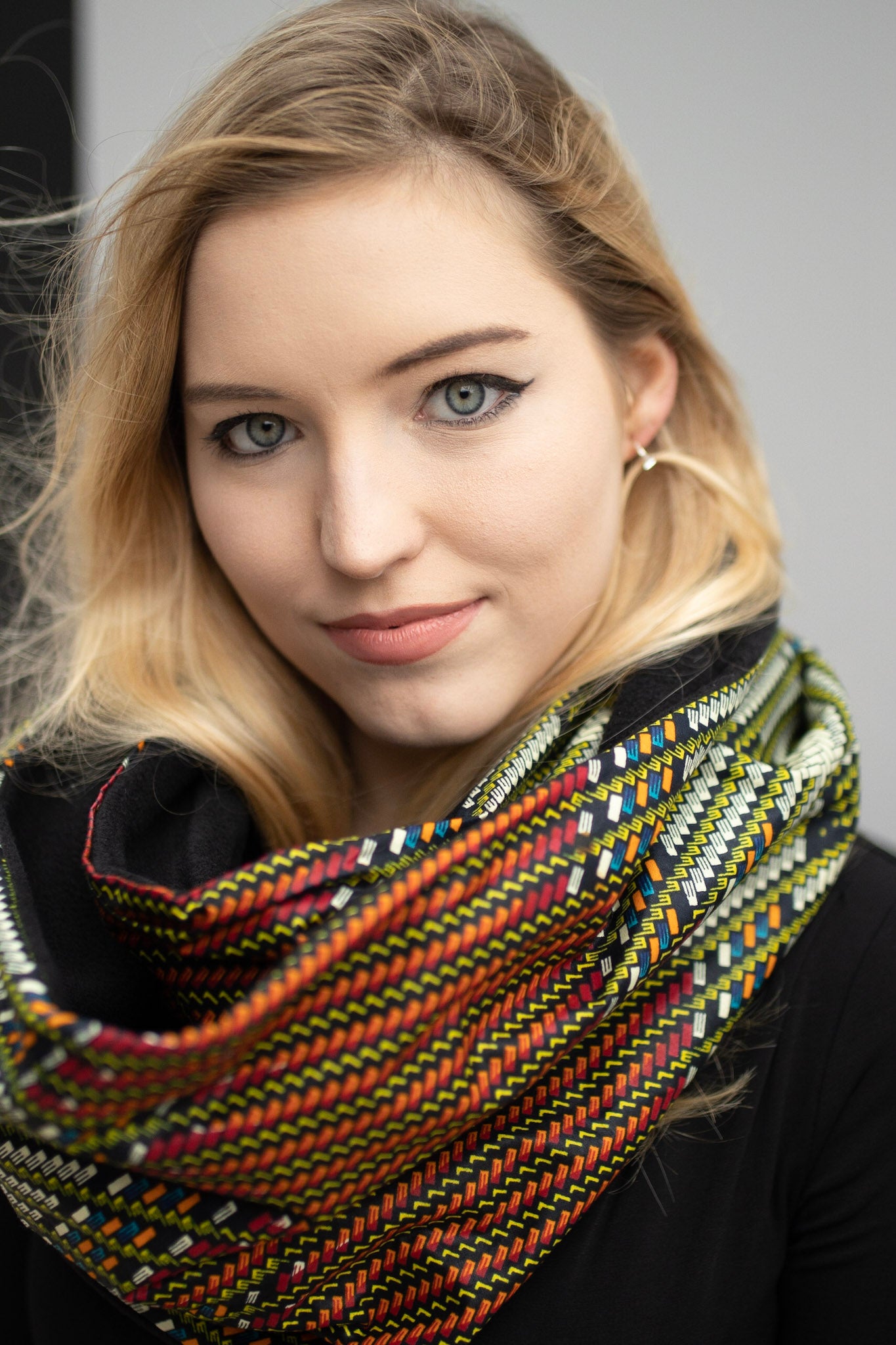 TemAD African print Ankara infinity snood 