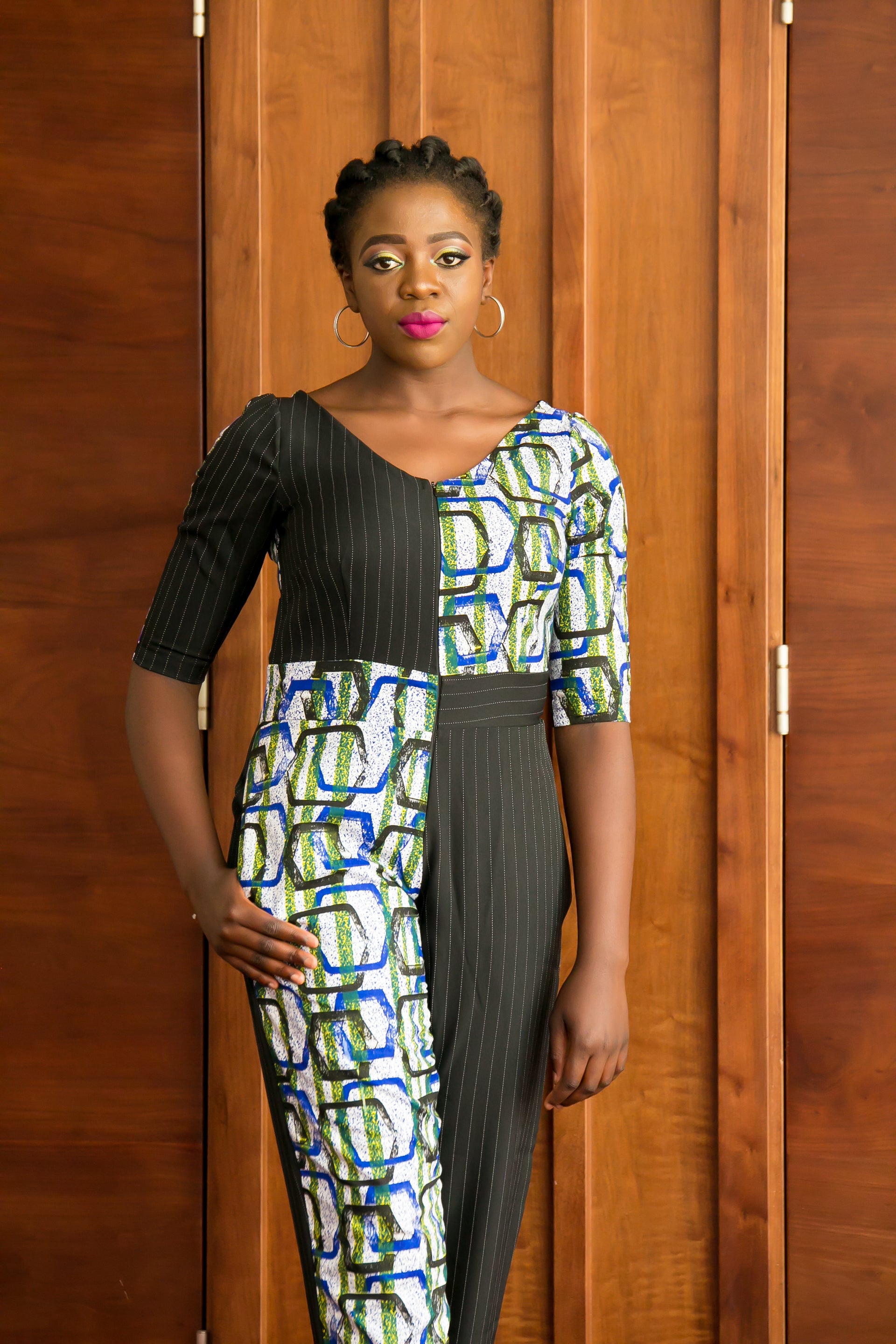 African print Ankara jumpsuit