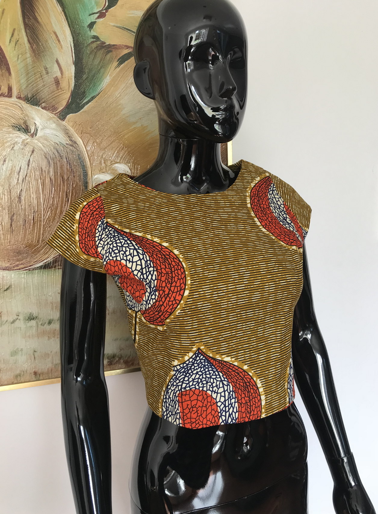 Ankara crop top