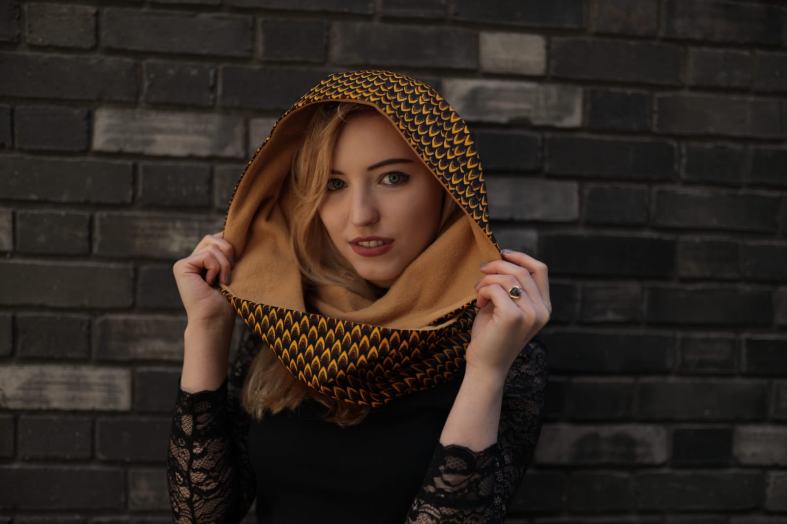 TemAD African print Ankara infinity snood