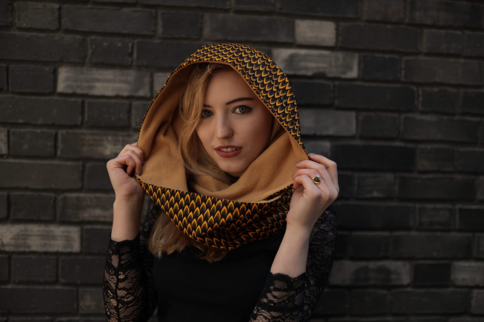 TemAD African print Ankara infinity snood 