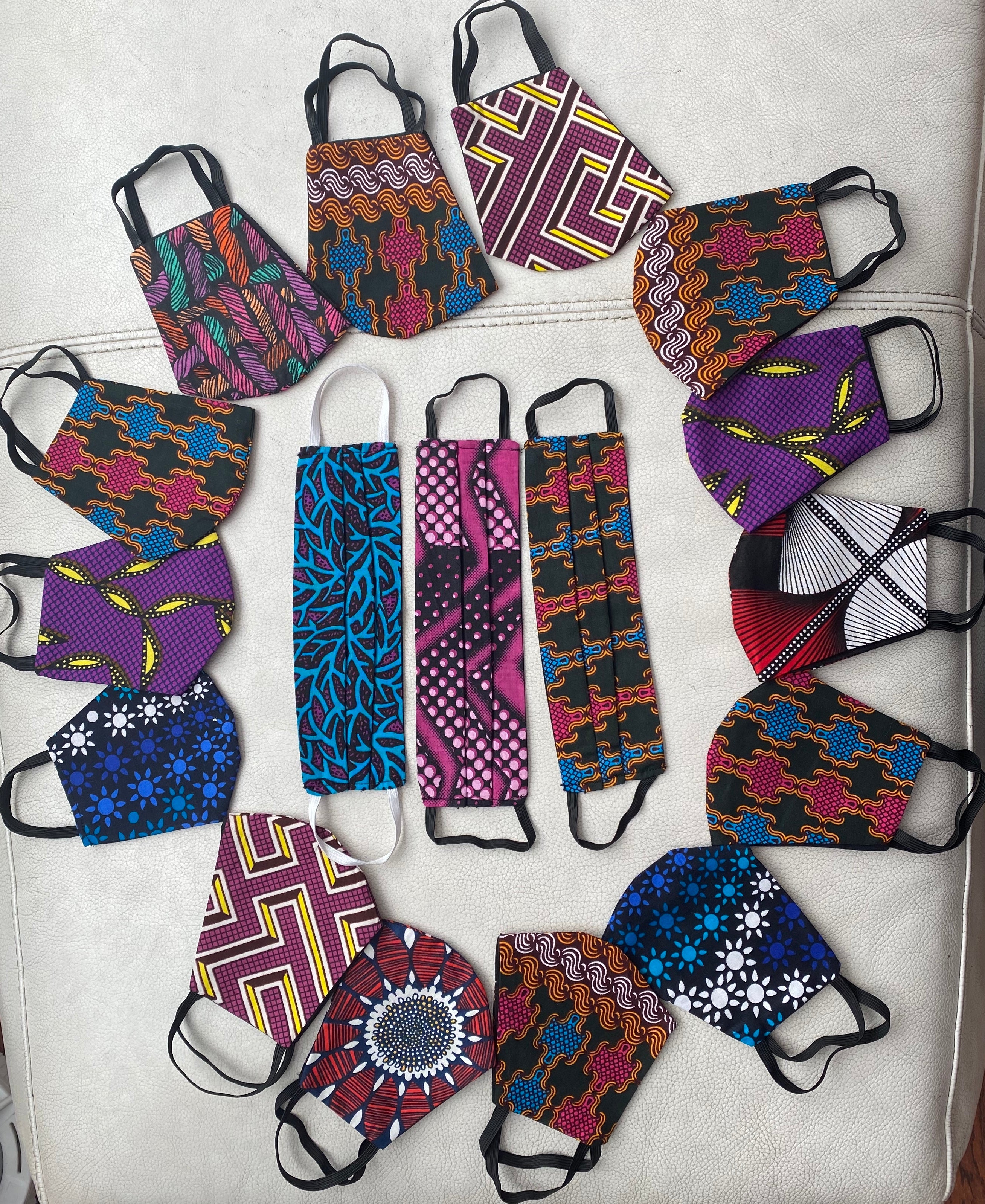 african temad collections african print ankara facemask print ankara face mask