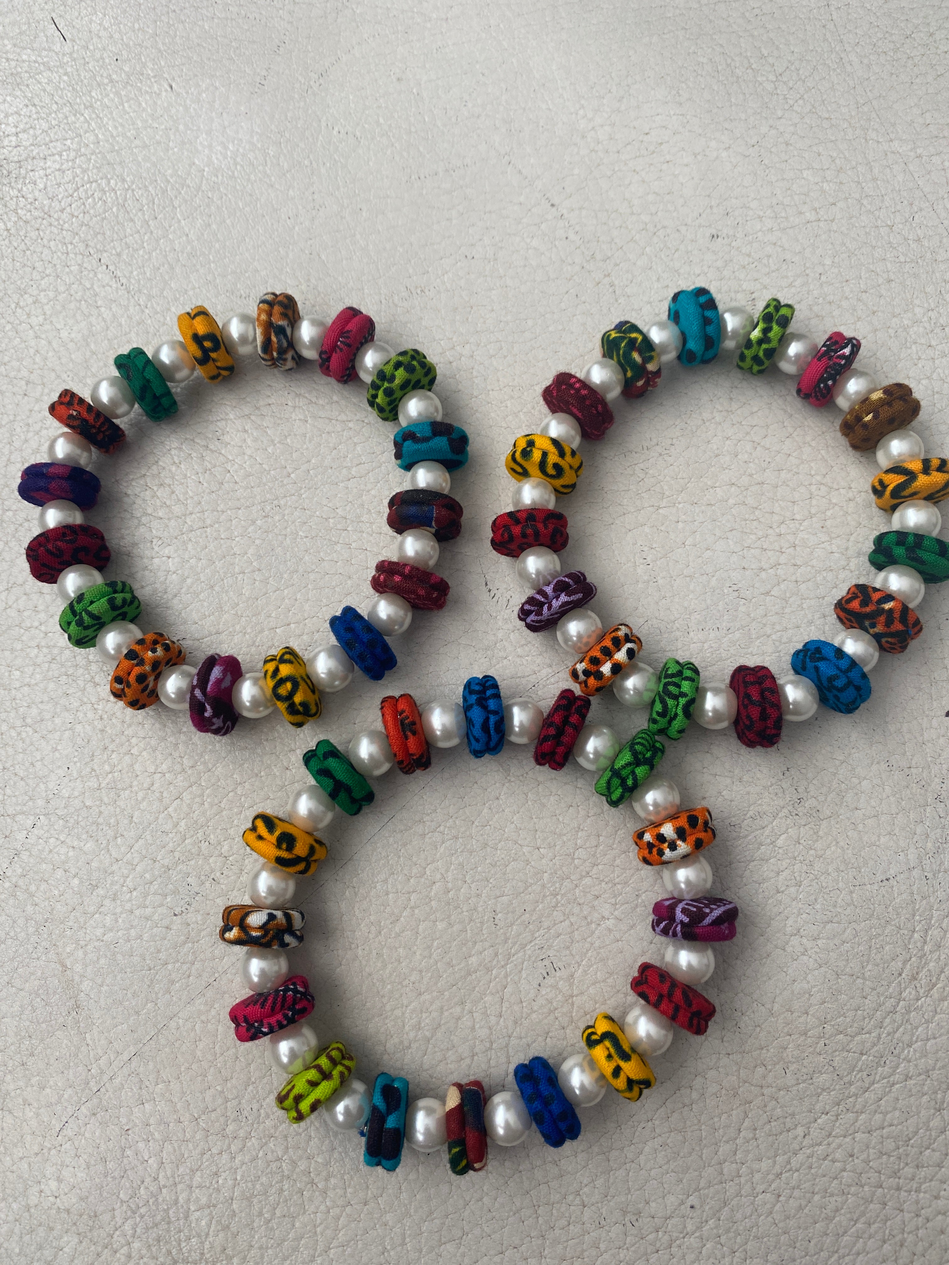 temad african print ankara bracelet