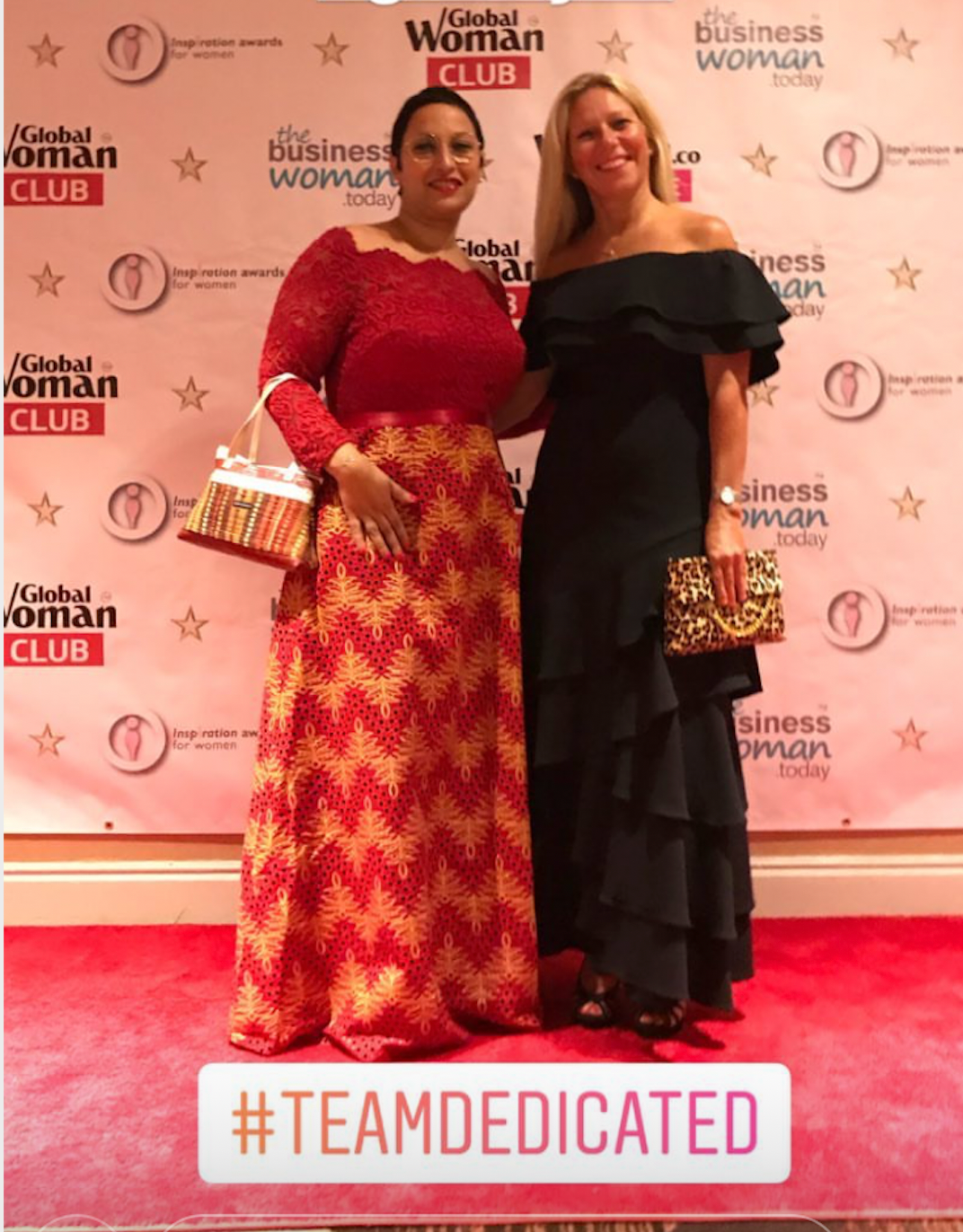 Award nominee gala dress