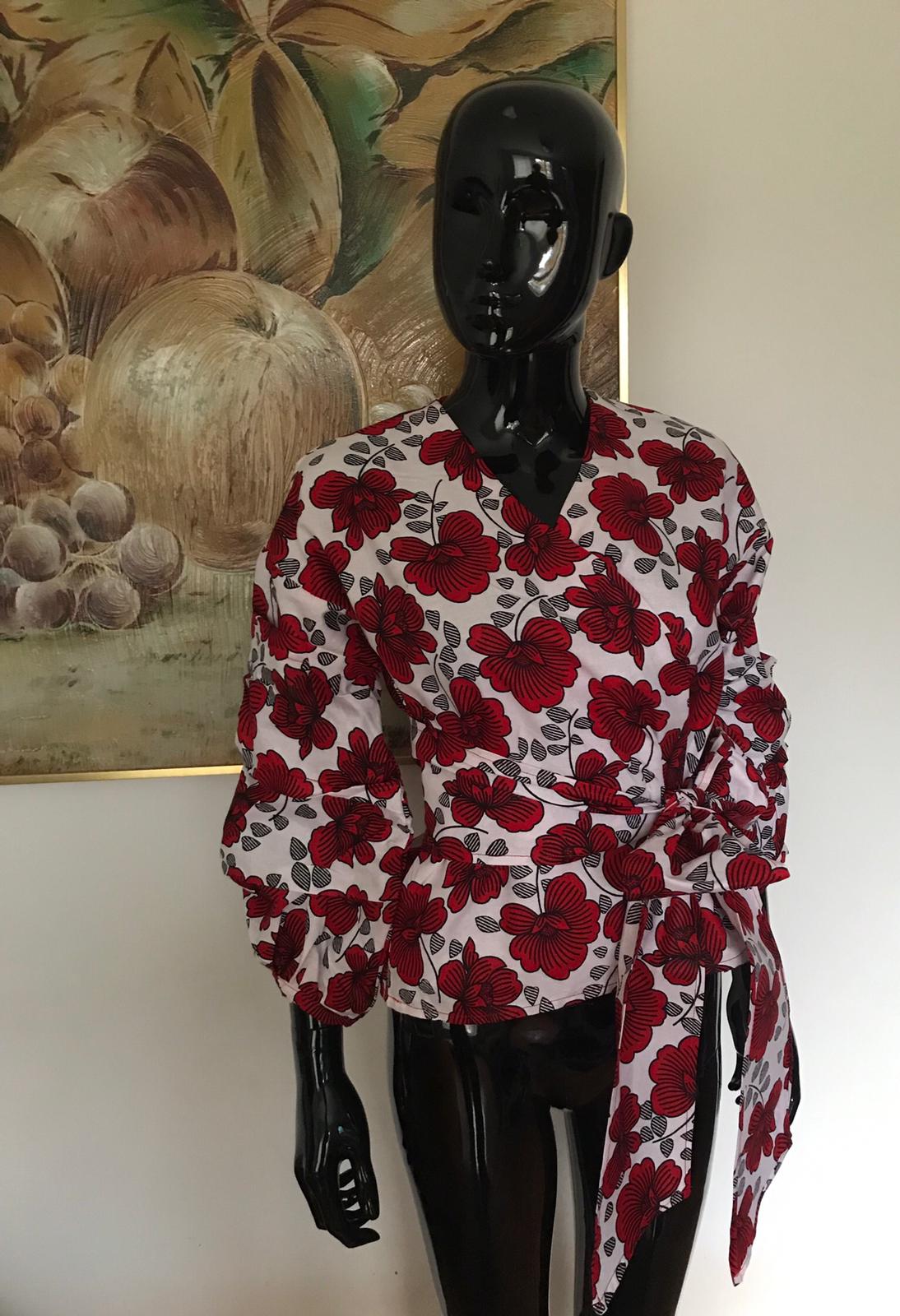 Molybdenum wrap white with red top