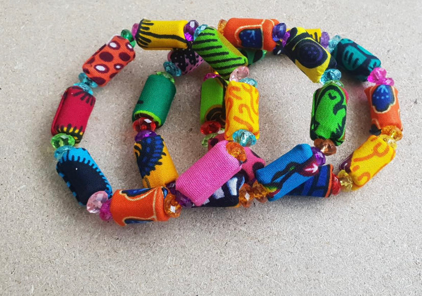 temad african print ankara bracelet