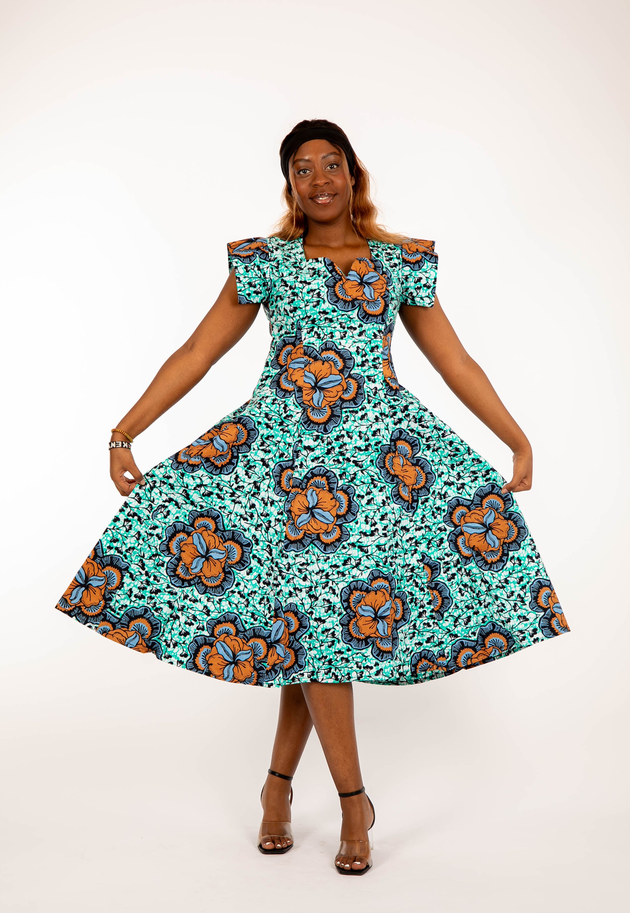 Temad collections  african print ankara linda midi dress,Stylish African print dresses, Modern African dresses, Ankara dress for ladies, Latest Ankara dresses, Long Ankara dresses, ankara dresses Uk, Ankara dresses styles, stylish Ankara dresses, beautiful African dresses, African Ankara dresses for ladies, African dresses styles, ankara print, ankara maxi dresses,Ankara midi dresses, Ankara short dresses, African square sleeves dress, African midi dress, African short dress 