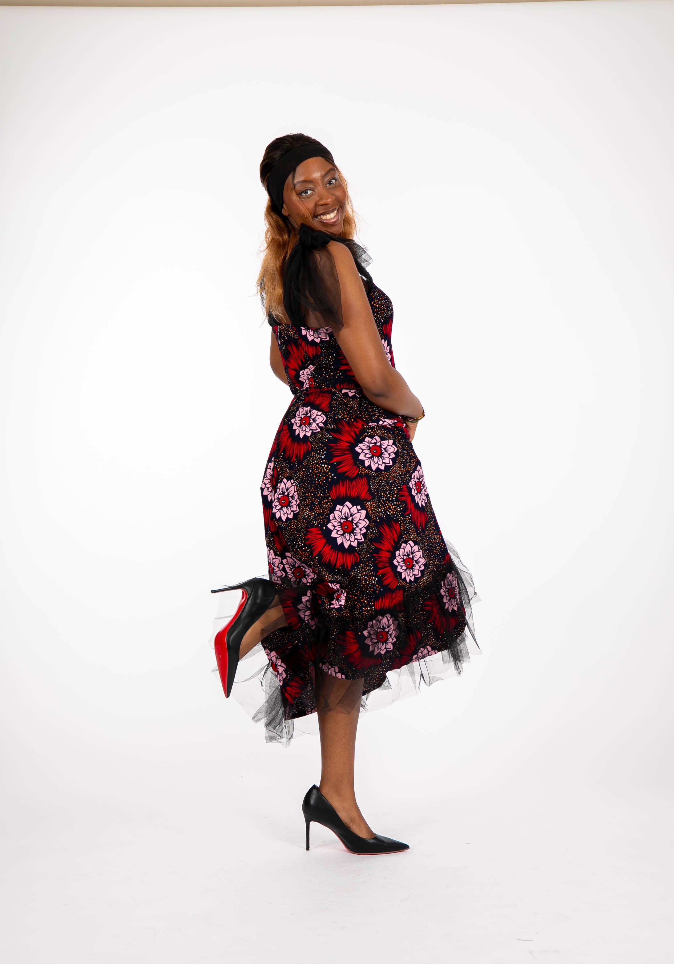 Temad collections Carino  african print ankara tulle circle skirt and crop top, Stylish African print skirts and tops, African print Ankara fabric, African tulle crop top, African crop top , African crop top , African print casual crop top , African crop top for ladies, African flared trousers, Ankara crop top, Ankara top, Ankara crop top, latest Ankara shorts, african floral shorts and tops, stylish african top,  african crop top matching skirt