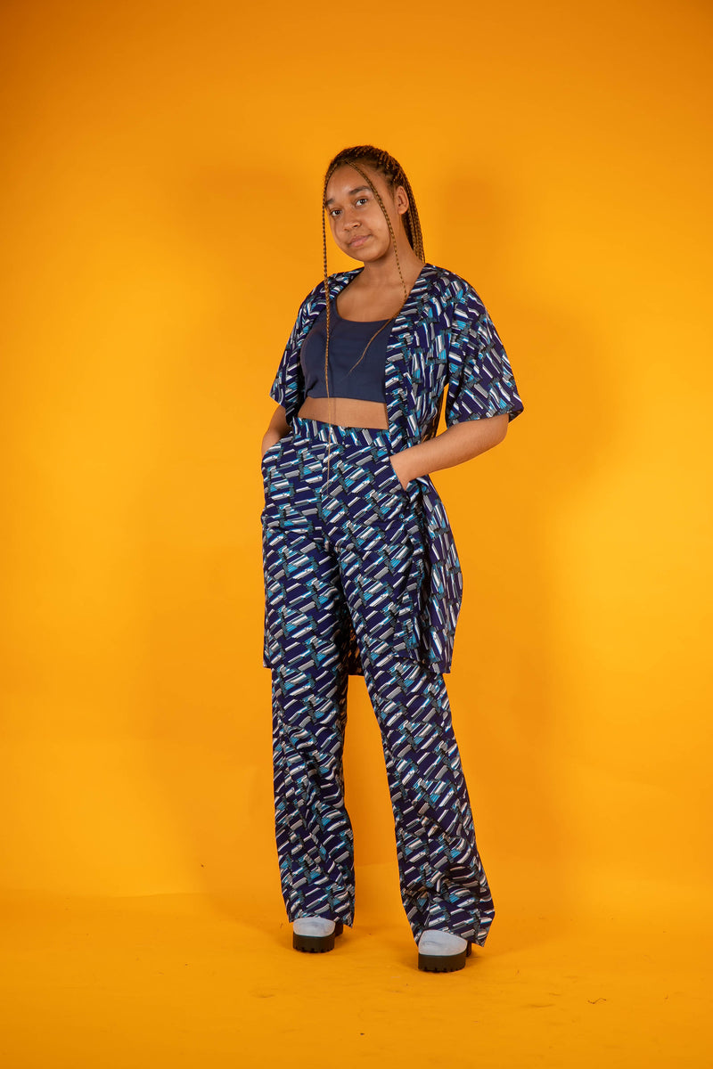 temad collection african print ankara kimono palazzo