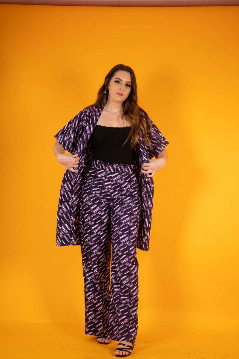 temad collection african print ankara kimono palazzo