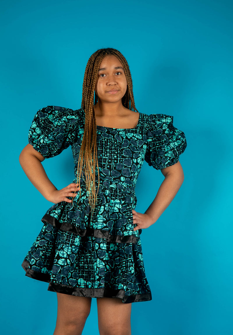 ITỌJU AFRICAN PRINT TOP