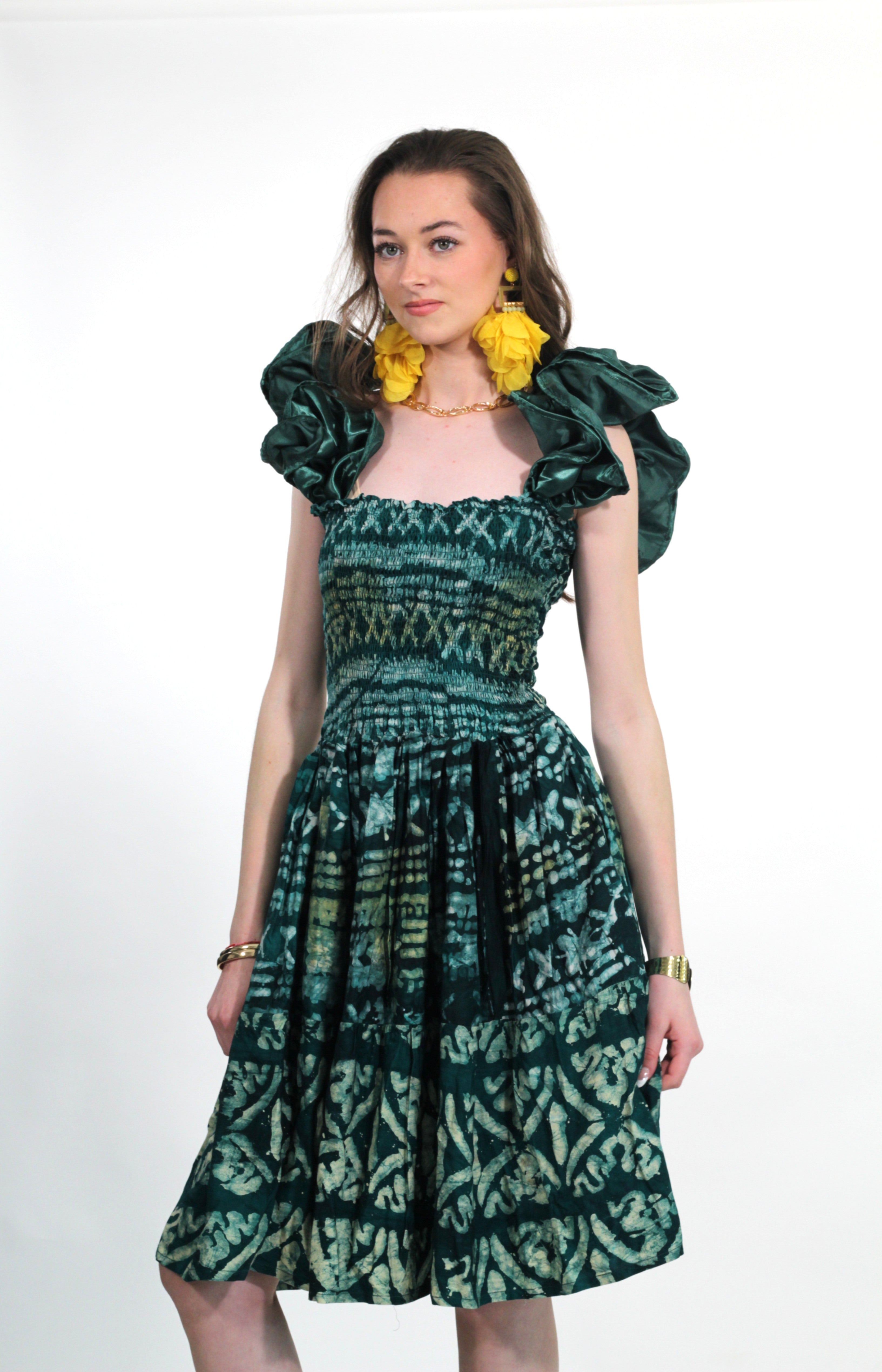 temad collections african print adire patches ruffle straps mini a line dress, Stylish African print dresses, Modern African dresses, Ankara dress for ladies, Latest adire dresses, short Ankara dresses, ankara dresses Uk. Adire dresses styles, stylish Ankara dresses, beautiful African dresses, African Ankara dresses for ladies, African dresses styles, adire print, ankara mini dresses,Ankara blue dresses, Ankara short dresses, African maxi dress, , African mini dress, , African short dress, latest africa