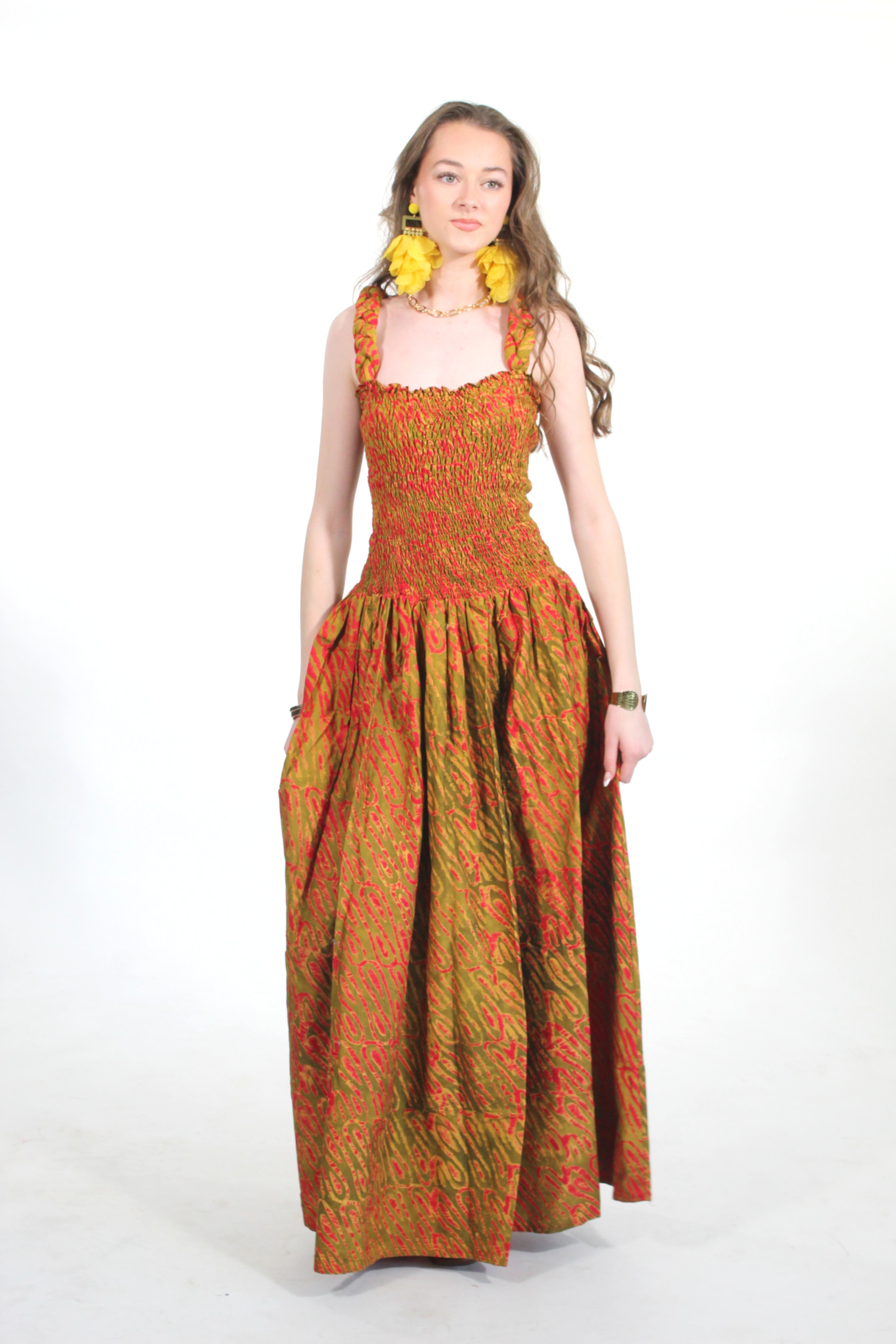 temad collections african print adire plaited spaghetti straps maxi a line dress, Stylish African print dresses, Modern African dresses, Ankara dress for ladies, Latest adire dresses, Long Ankara dresses, ankara dresses Uk. Adire dresses styles, stylish Ankara dresses, beautiful African dresses, African adire dresses for ladies, African dresses styles, adire print, ankara maxi dresses, Ankara blue dresses, Ankara short dresses, African maxi dress, , African midi dress,  African maxi dress, latest maxi dress
