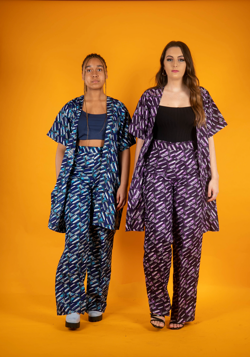 temad collection african print ankara kimono palazzo