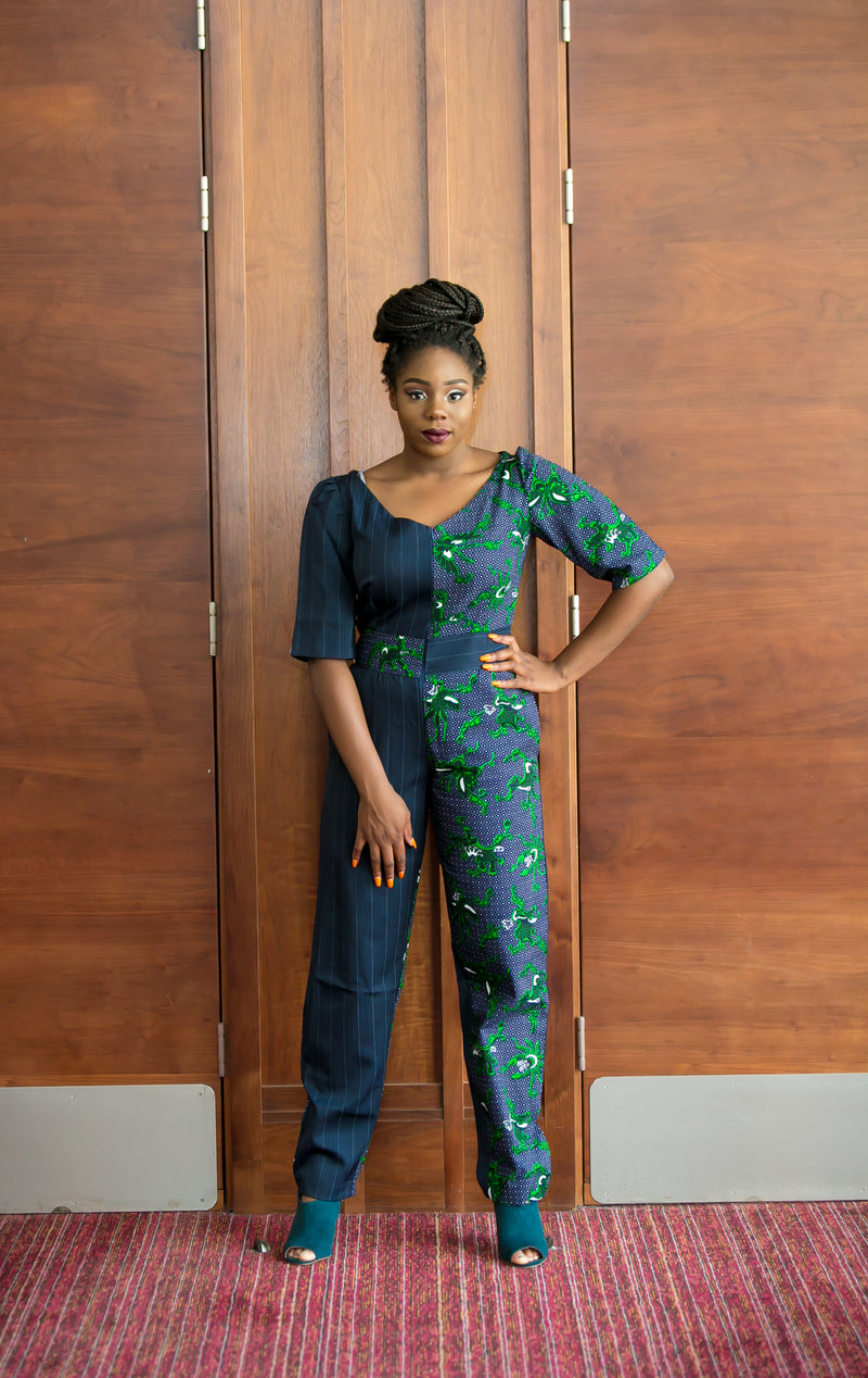 African print Ankara jumpsuit