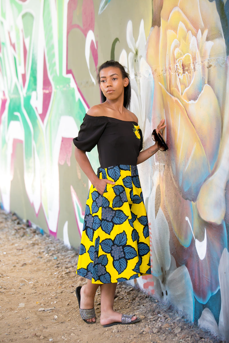 Yssy ankara yellow playsuit