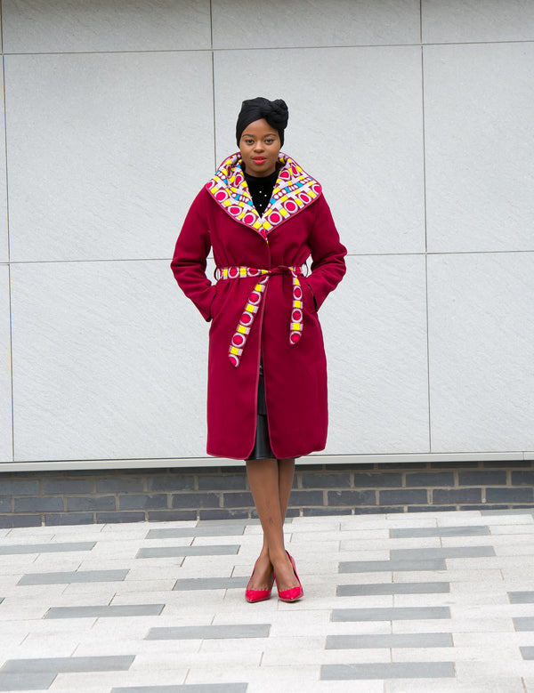 african print ankara coat waterfall jacket temadcollections duster jacket