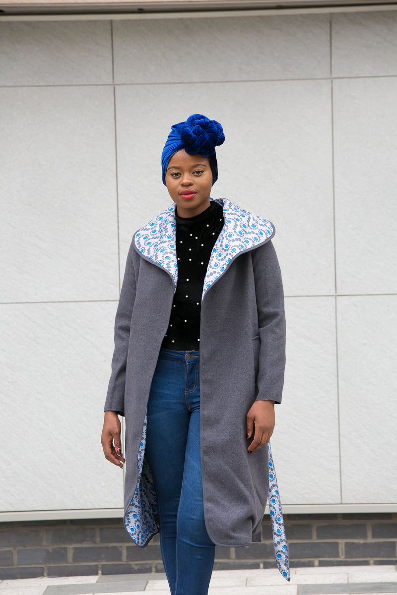 african print ankara coat
