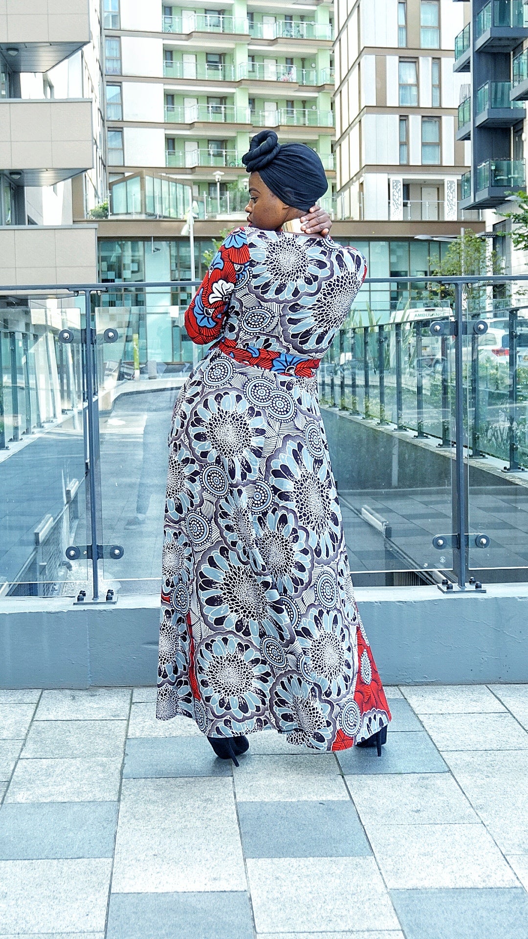 African print Ankara  dress top