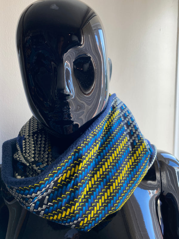 TemAD African print Ankara infinity snood 