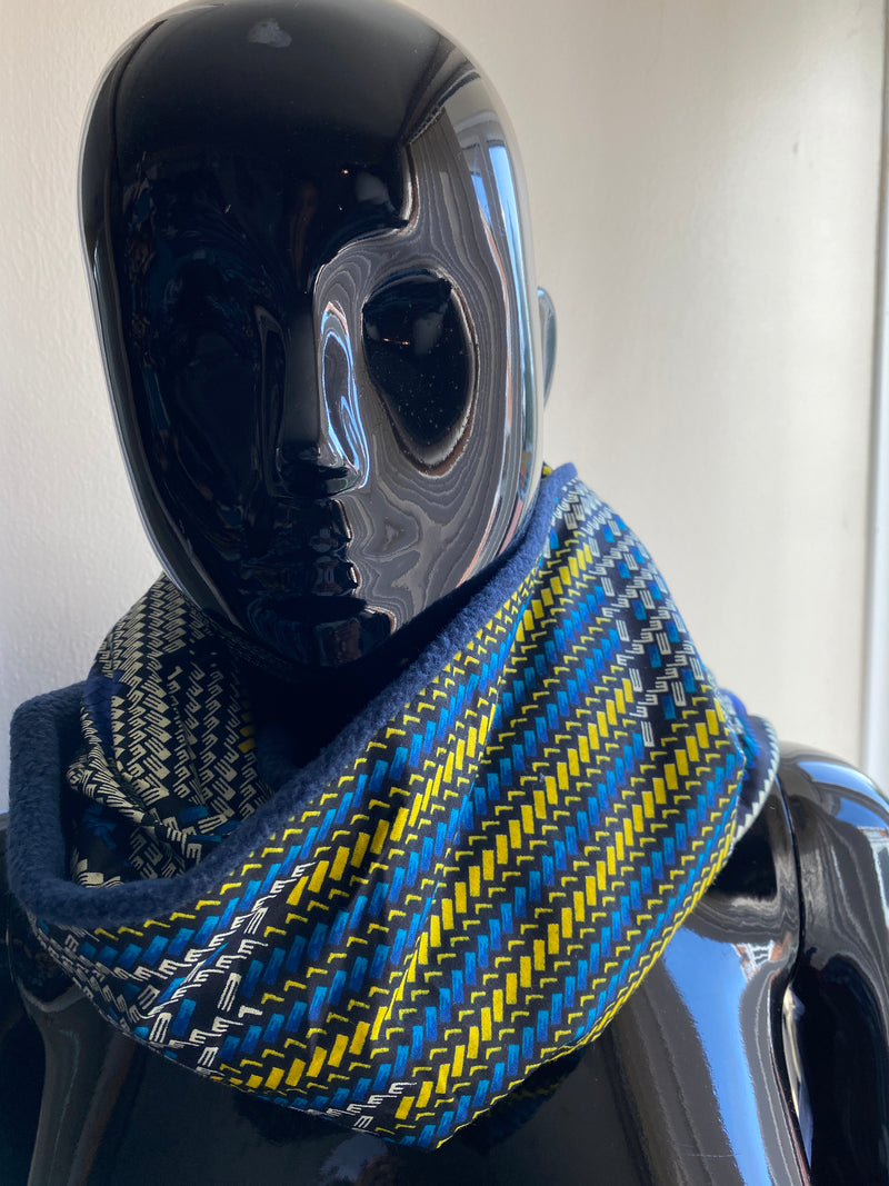 TemAD African print Ankara infinity snood 