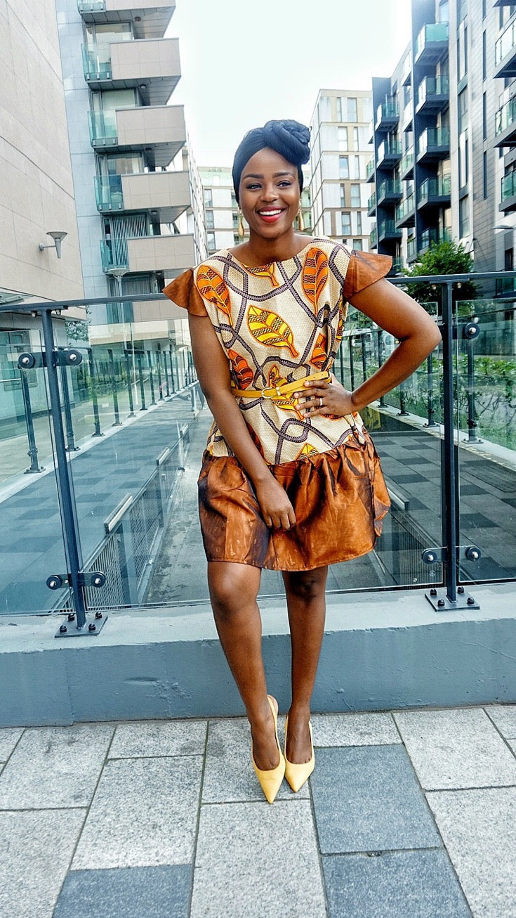 African print Ankara dress