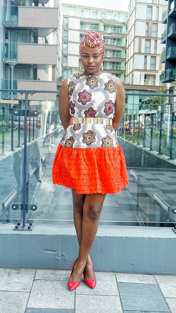 African print Ankara dress