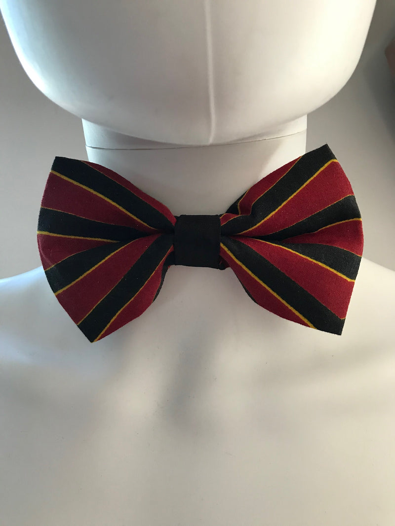 B130R African print Ankara bow tie