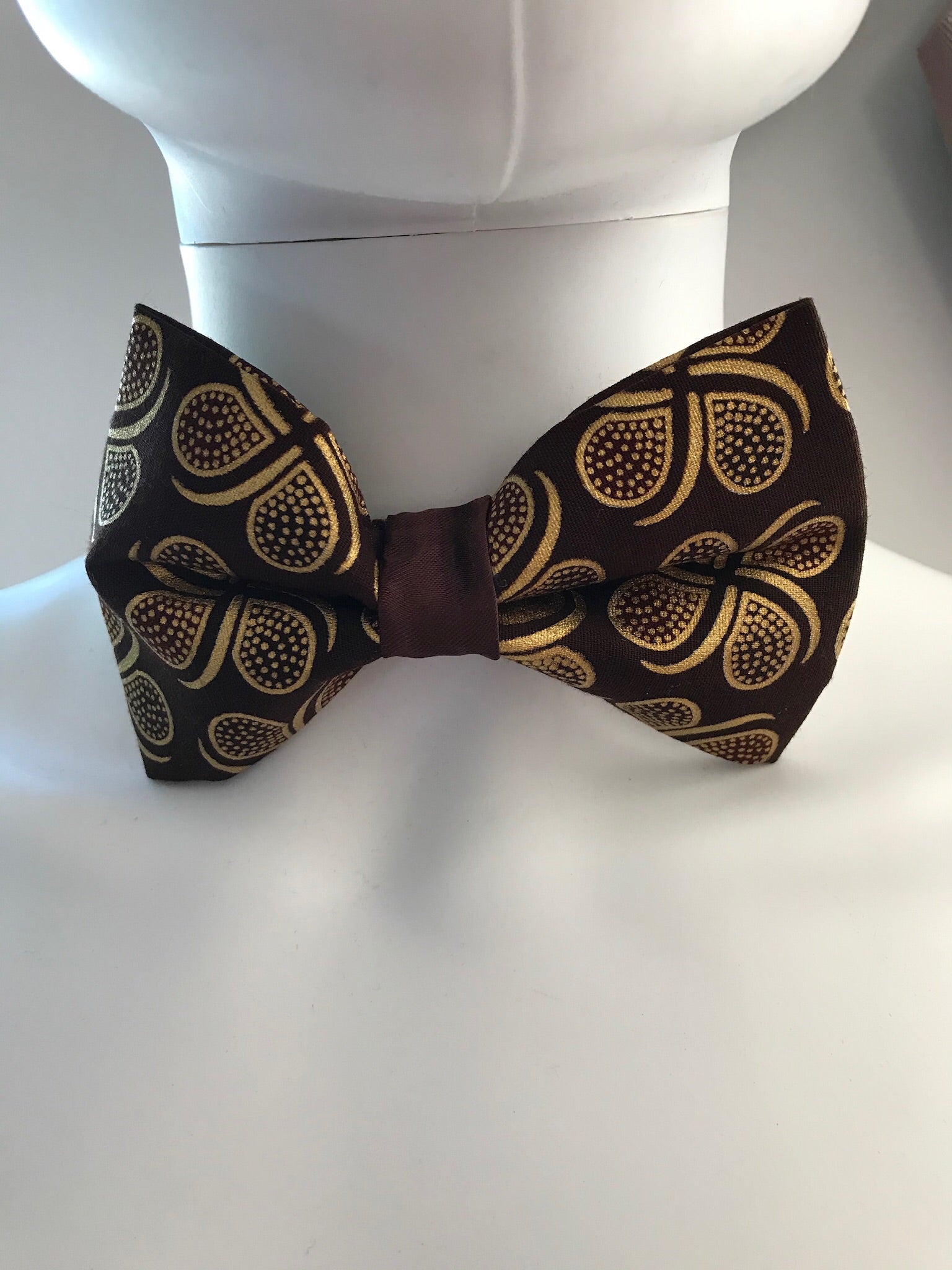 B170G African print Ankara bow tie